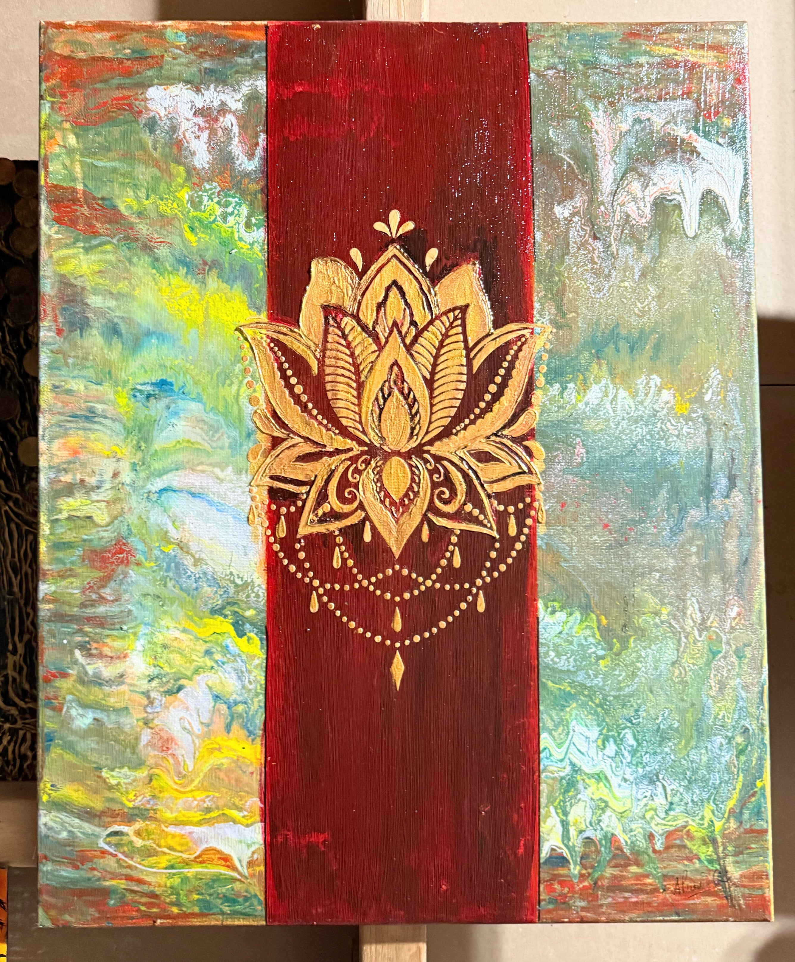 Lotus in the drift