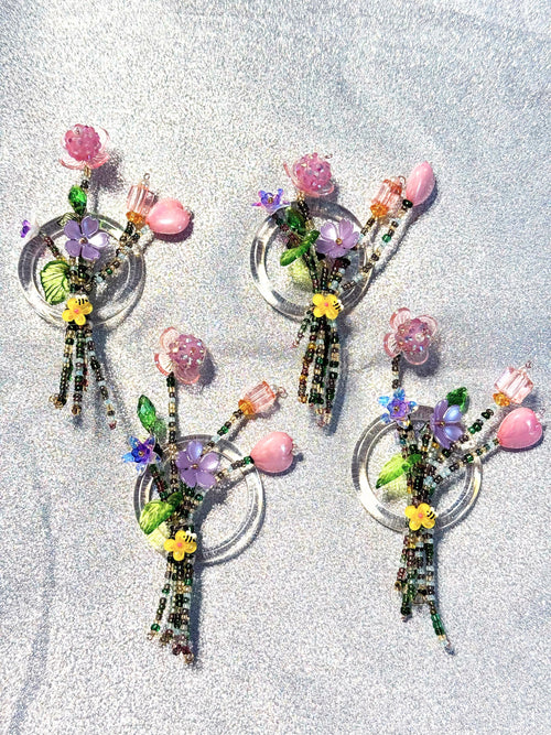 #1Garden Gala Napkin Rings(set of four)