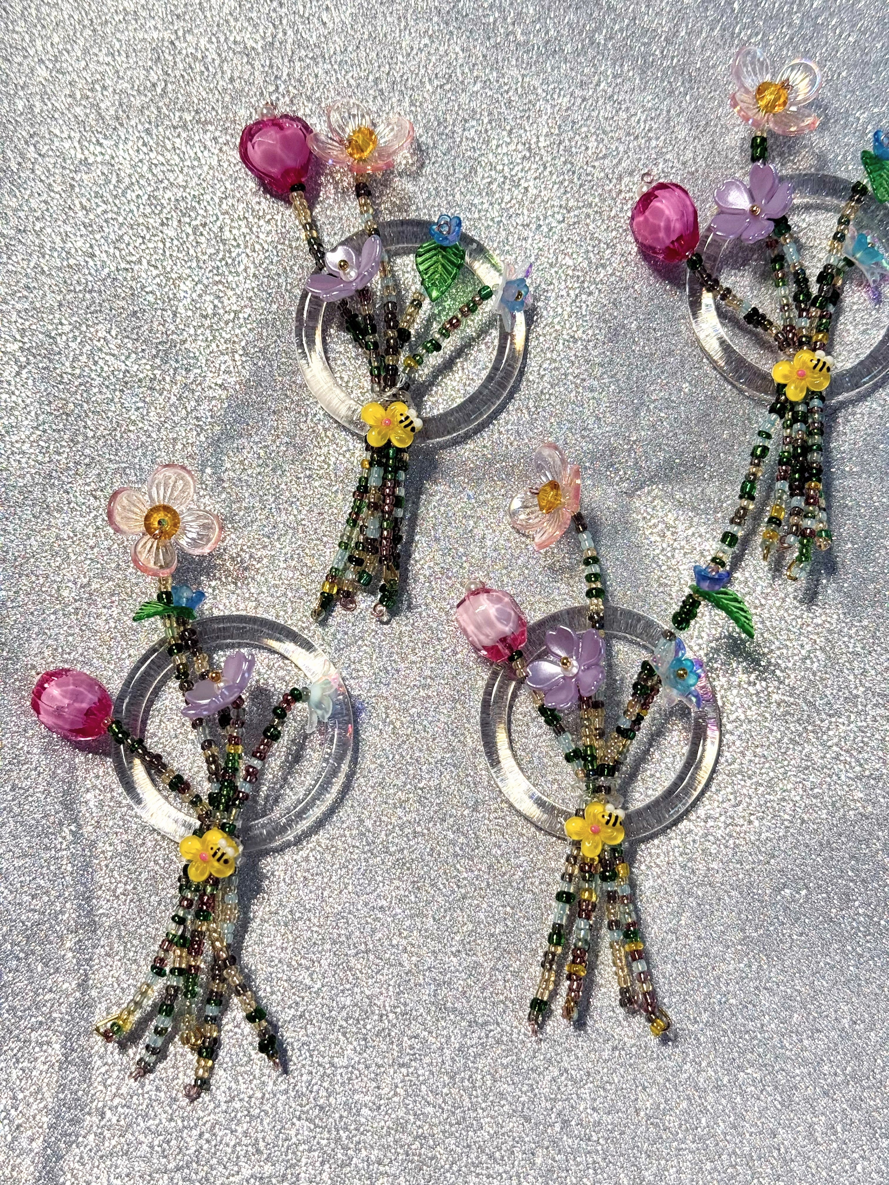 # 3 Garden Gala Napkin Rings (set of four)