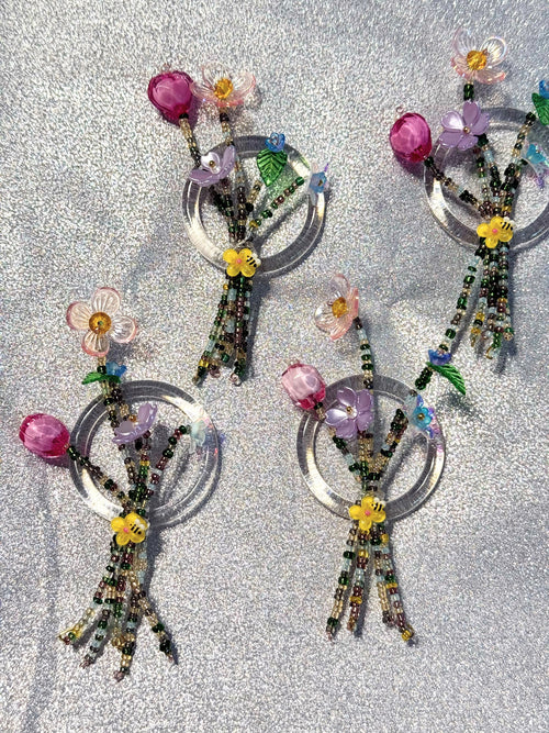 # 3 Garden Gala Napkin Rings (set of four)